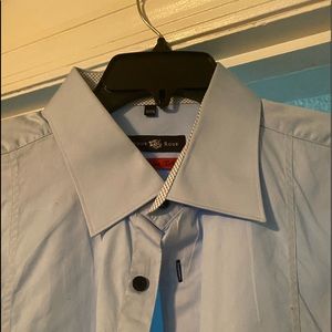 Stone rose light blue cadet shirt .. barely worn